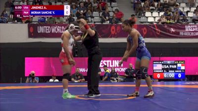 50 kg Quarterfinal - Audrey Jimenez, USA vs Yorlenis Moran, PAN