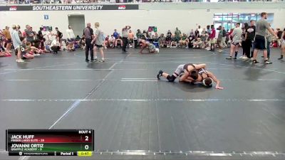 100 lbs Round 2 (4 Team) - Jovanni Ortiz, Grapple Academy vs Jack Huff, Finger Lakes Elite