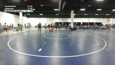 132 lbs Round Of 128 - Adrian Day, FL vs Calan Manley, OK