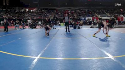 98 lbs Champ. Round 2 - Elliot Kelley, Bend Senior vs Tytan Freeman, Shelley