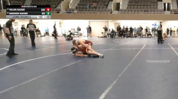 160 Championship Bracket Cons. Round 5 - Andrew Bauer, New Prague vs Talon Sasse, Elk River