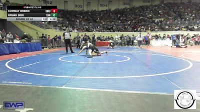 113 lbs Round Of 64 - Conway Breien, Owasso vs Urijah Sisk, Team Guthrie Wrestling