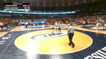1A 165 lbs Champ. Round 1 - James Escobar, Rochester vs Ismael Martinez, Chicago (C. Hope Academy)