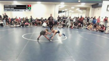 55 lbs Quarterfinal - Kainoa Gacuma, CA vs Holden HAzi, PA