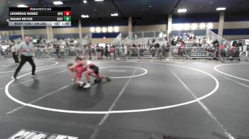 109 lbs Round Of 16 - Leonidas Nunez, Hyperbolic vs Isaiah Reyes, Scotsmen WC