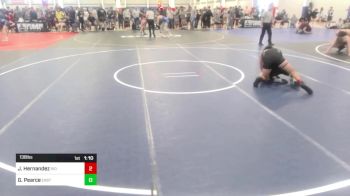 138 lbs Round Of 32 - Joshua Hernandez, Rio Rico Hawks vs Gunner Pearce, East Valley WC