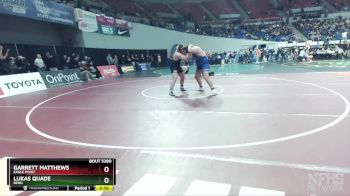 5A-285 lbs Cons. Round 2 - Lukas Quade, Bend vs Garrett Matthews, Eagle Point