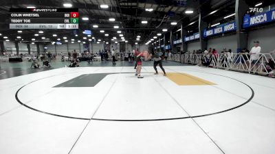 220 lbs Round Of 32 - Colin Whetsel, Indiana Outlaws Black vs Teddy Toe, Evil Empire