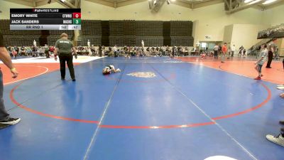 59 lbs Rr Rnd 1 - Emory White, CT Whale vs Jack Sanders, Mat Assassins Blue