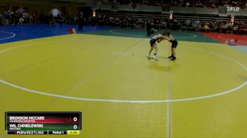 50 lbs Cons. Round 1 - Wil Chmielewski, Waconia vs Bronson McCabe, Caledonia/Houston