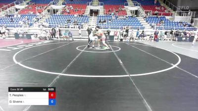 195 lbs Cons 32 #1 - Timothy Peoples, Florida vs Devontae Givens, Illinois