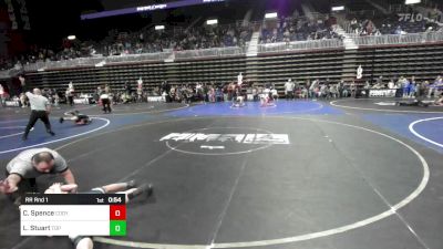 78 lbs Rr Rnd 1 - Cooper Spence, Cody WC vs Liam Stuart, Top Of The Rock WC