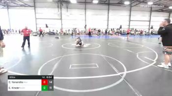 85 lbs Prelims - Caden Yanarella, PA Alliance Red vs Ethan Krazer, The Hunt