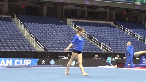 Carlotta Ferlito enchants on floor at American Cup