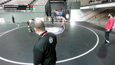 126 lbs Cons. Semis - Reshad Ahmadi, United Wrestling Club vs Caleb Cisneros