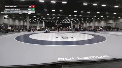 132 lbs Cons. Rd Of 64 - Jonathan Diaz, Eagle Empire Wrestling vs Camden Johnson, Moen Wrestling Academy