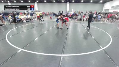 157 lbs Lazaro Torralba, Team Maryland vs Carter Campbell, Team Alabama