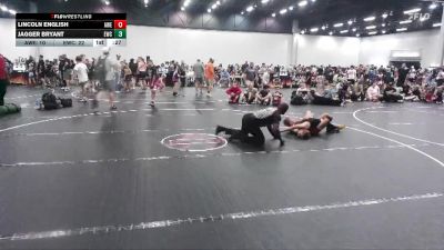 90 lbs Round 4 (8 Team) - Lincoln English, Arrhichions Will Elite vs Jagger Bryant, Empyre Wrestling Club