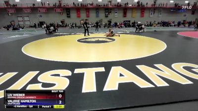 145 A Cons. Round 4 - Liv Wieber, Eastern Oregon University vs Valerie Hamilton, UNATTACHED