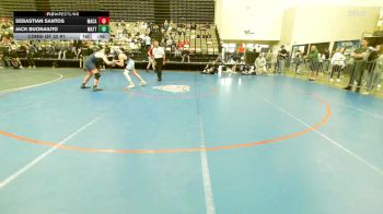 140-H lbs Consi Of 32 #1 - Sebastian Santos, MacArthur vs Jack Buonaiuto, Mattituck Wrestling