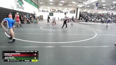 125 lbs Cons. Round 3 - Aidan McMurtry, BullTrained vs Jace Blum, The Best Wrestler