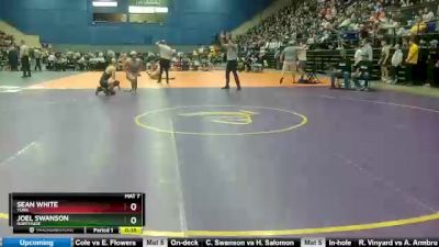 3 - 157 lbs Cons. Round 1 - Joel Swanson, Northside vs Sean White, York