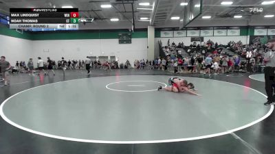 106 lbs Champ. Round 2 - Max Lindquist, Wentzville vs Noah Thomas, Collum Trained