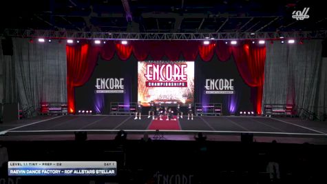 Raevin Dance Factory - RDF Allstars Stellar [2025 L1.1 Tiny - PREP - D2 Day 1] 2025 Encore Grand Nationals
