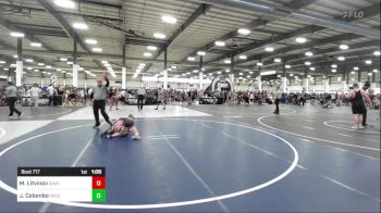 74 lbs Semifinal - Maxim Litvinov, Savage House WC vs Jax Colombo, Prescott Valley Bighorns