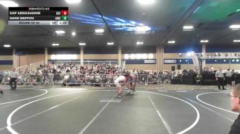 165 lbs Round Of 64 - Saif Abdulkadhim, Silverback WC vs David Griffith, Anderson Wrestling