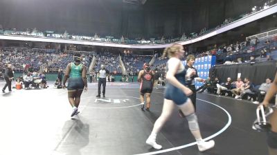 8A - 235 lbs Cons. Semi - Vanessa Lopez, South Mecklenburg High School vs Sophie Brown, Apex