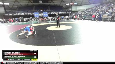 82 lbs Champ. Round 2 - Harrison Woodward, Twin City Wrestling Club vs Harley Salcedo, Victory Wrestling-Central WA