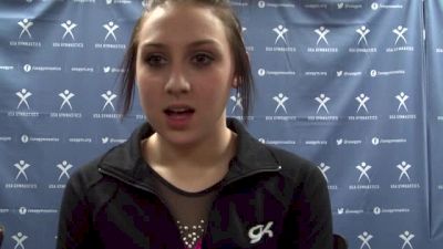 Lauren Ramirez on Nastia Cup Win