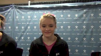 Mackenzie Brannan after Nastia Cup Win