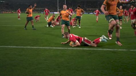 Liam Williams Try vs Wallabies | Australia vs Wales 2024