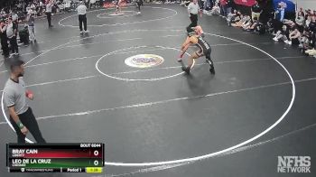 1A/2A 132 Semifinal - Leo De La Cruz, Chesnee vs Bray Cain, Liberty