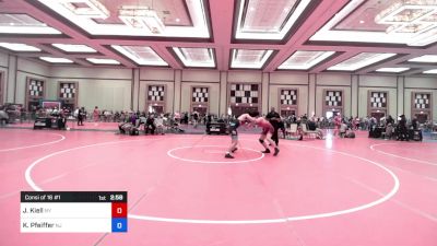 190 lbs Consi Of 16 #1 - Jayden Kiell, Ny vs Kodi Pfeiffer, Nj