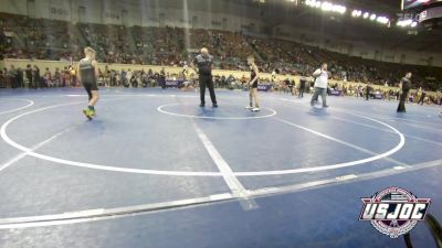 76 lbs Round Of 16 - Titus Marple, Tuttle Elite Wrestling Club vs Easton Brown, Blackwell Wrestling Club