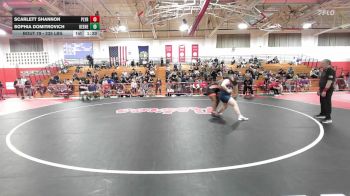 235 lbs Final - Scarlett Shannon, Plymouth vs Sophia Domitrovich, Keene
