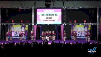 FAME All Stars - VA Beach - SIRENS [2022 L2 Senior - Medium Day 3] 2022 ACDA Reach the Beach Ocean City Cheer Grand Nationals