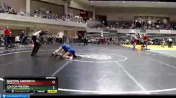 115 lbs Semis (4 Team) - Quinton Anderson, Minneota vs Colton Wilson, LSH (LeSueur/Henderson)