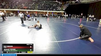 77 lbs 5th Place Match - Roman Moore, Moen Wrestling Academy vs Ely Groom, Iowa