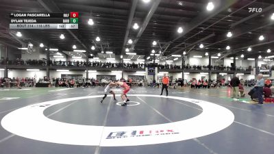 118 lbs Consi Of 32 #2 - Logan Pascarella, Half Hollow Hills East vs Dylan Tejeda, Danbury