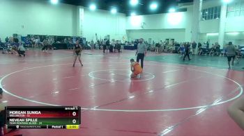 130 lbs Round 3 (8 Team) - Morgan Suniga, Wellington vs Neveah Spille, Team Montana Silver