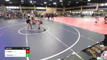 160 lbs Round Of 16 - Andrew Weber, Camas WC vs Julian Barajas, Savage House