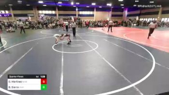 65 lbs Quarterfinal - Daniel Martinez, Sunkist Kids/Monster Garage vs Brandon Sierra, Canyon Springs