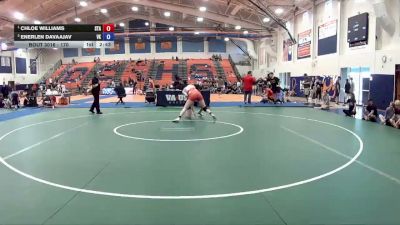 170 lbs Round 3 - Chloe Williams, Stafford vs Enerlen Davaajav, Virginia Killers