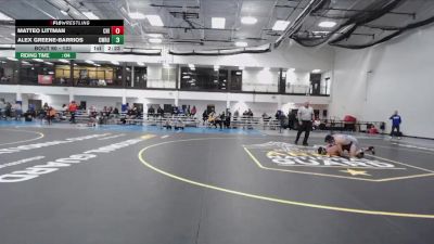 133 lbs Round 3 - Matteo Littman, Chicago vs Alex Greene-Barrios, Case Western Reserve