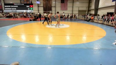 152 lbs Rr Rnd 1 - Mason Calgaro, TNWC Purple vs Andrew Davis, Combat Athletics