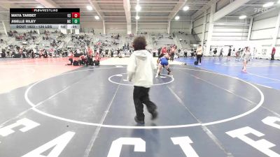 126 lbs Consi Of 16 #2 - Maya Tarbet, KS vs Jiselle Riley, NC